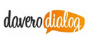 Logo davero dialog GmbH in Erlangen