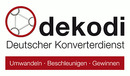 Logo dekodi Deutscher Konverterdienst GmbH in Fürth